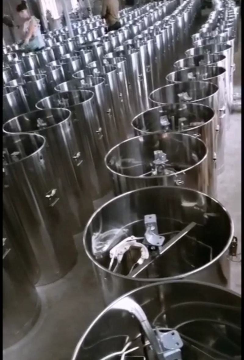 蜂蜜分离机加厚304不锈钢蜂蜜自动翻脾两框摇蜜机