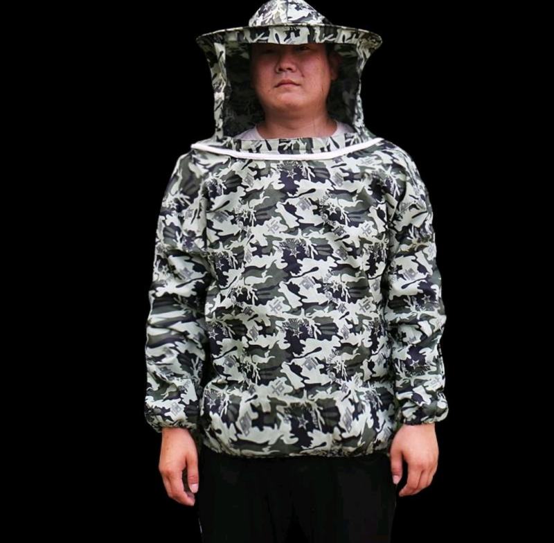 防蜂服全套透气专用蜜蜂衣服养蜂工具半身养蜂服防蜂衣取蜂蜜