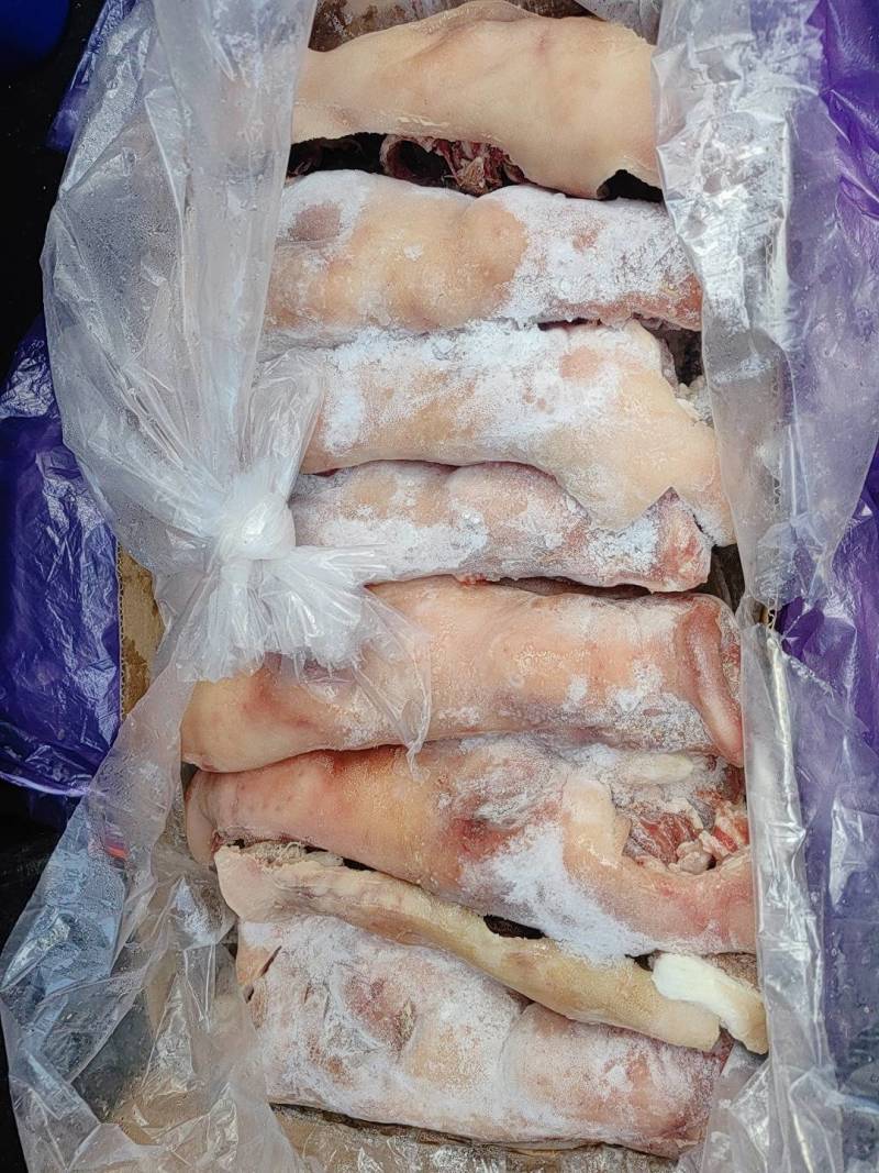 国产白猪头肉8分熟去骨猪头肉，嘎嘎瘦，新货手续齐全打电话