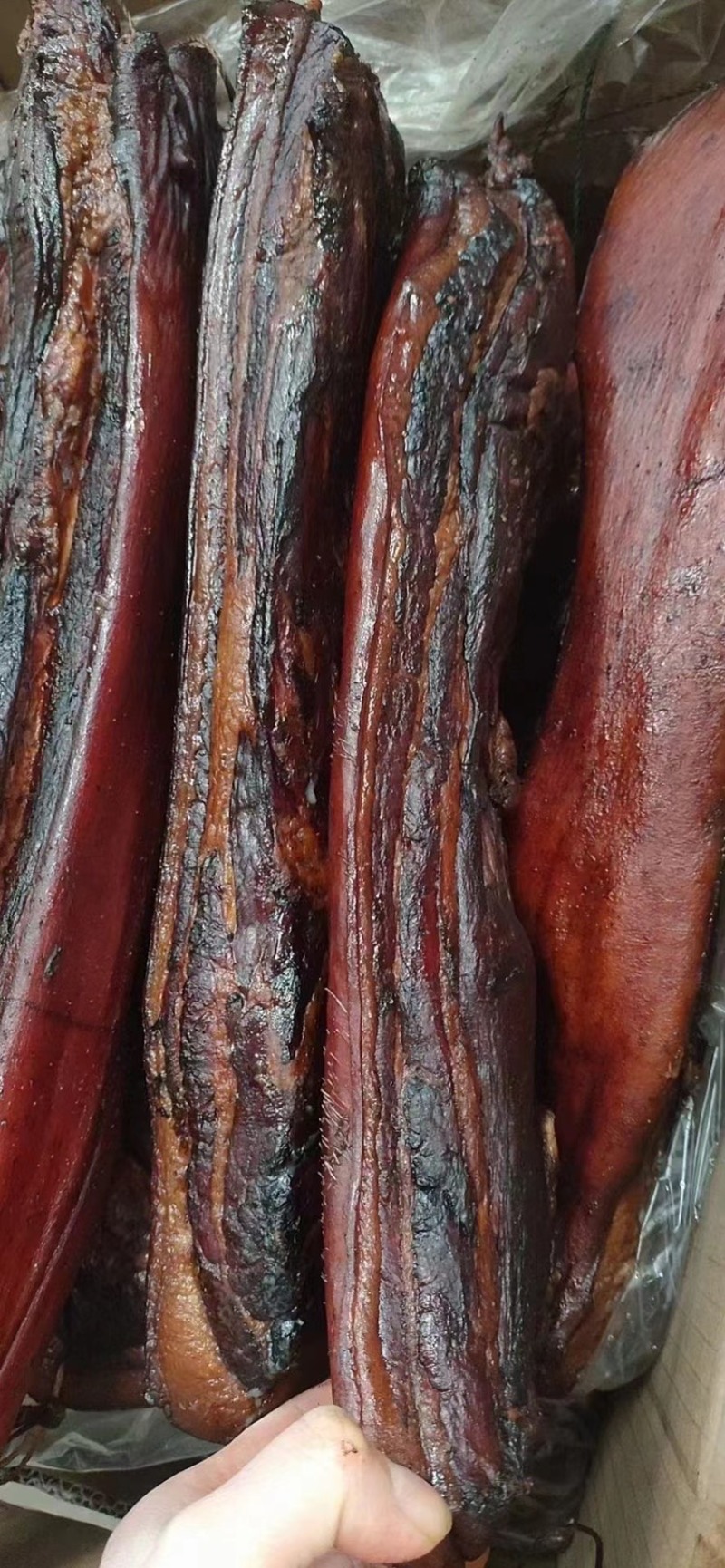 重庆奉节，农家土猪腊排