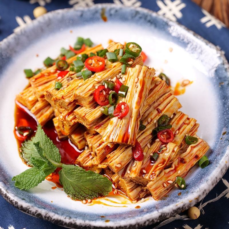 手工黄豆腐竹头层原浆腐竹段商用凉菜炒菜火锅食材