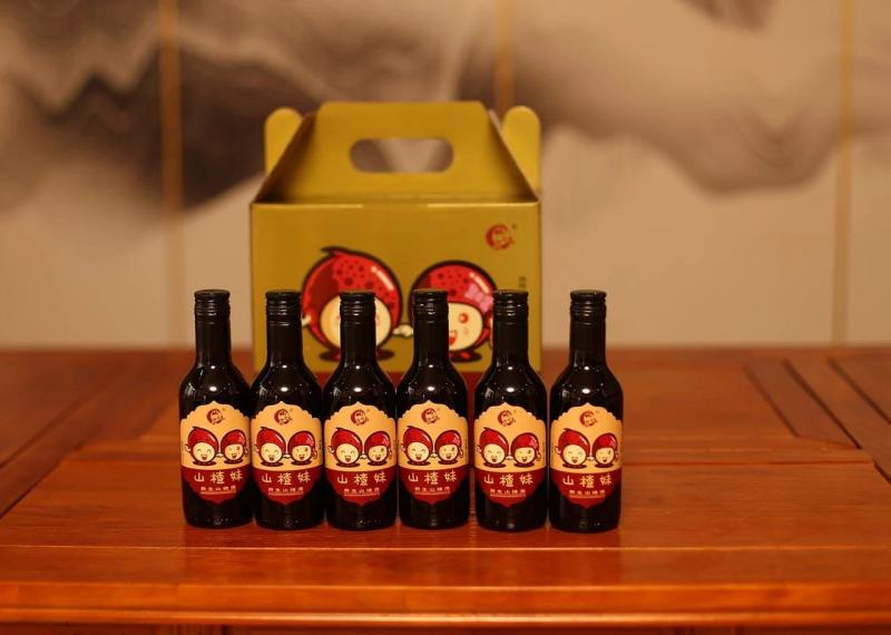 纯酿造山楂果酒