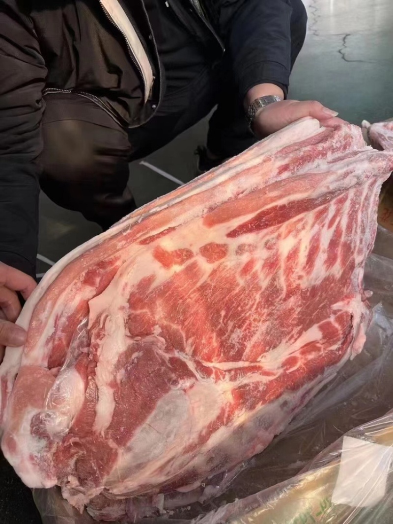 带皮五花酒店饭店快餐卤肉店食材厂家批发量大从优