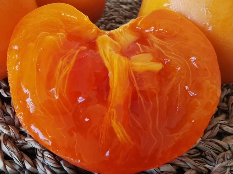 陕西大尖柿子蜜柿子曹村柿子流心柿子富平柿饼