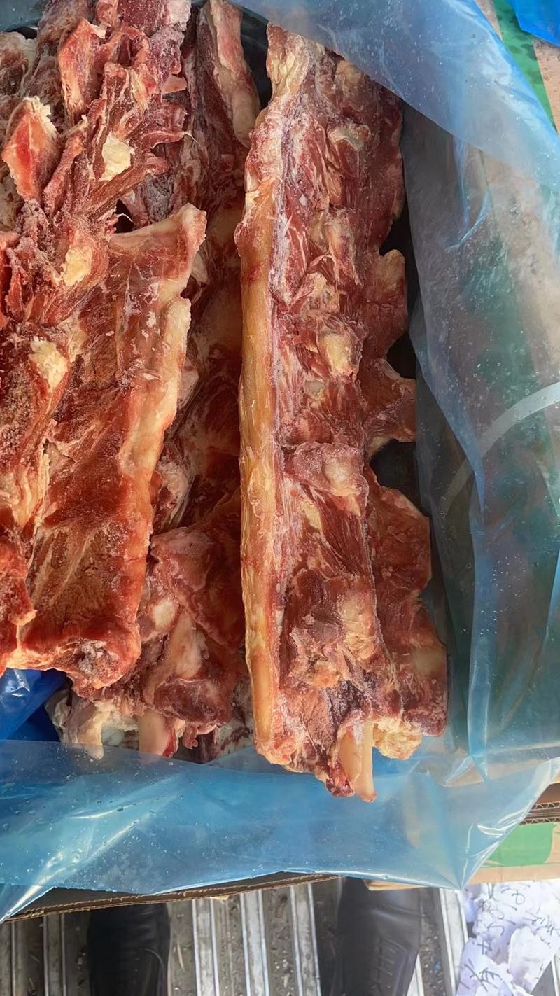多肉牛脊骨几元一斤的有需要的赶紧联系一批好货源看这肉