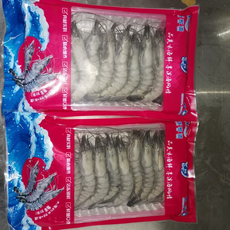 活冻黑虎虾