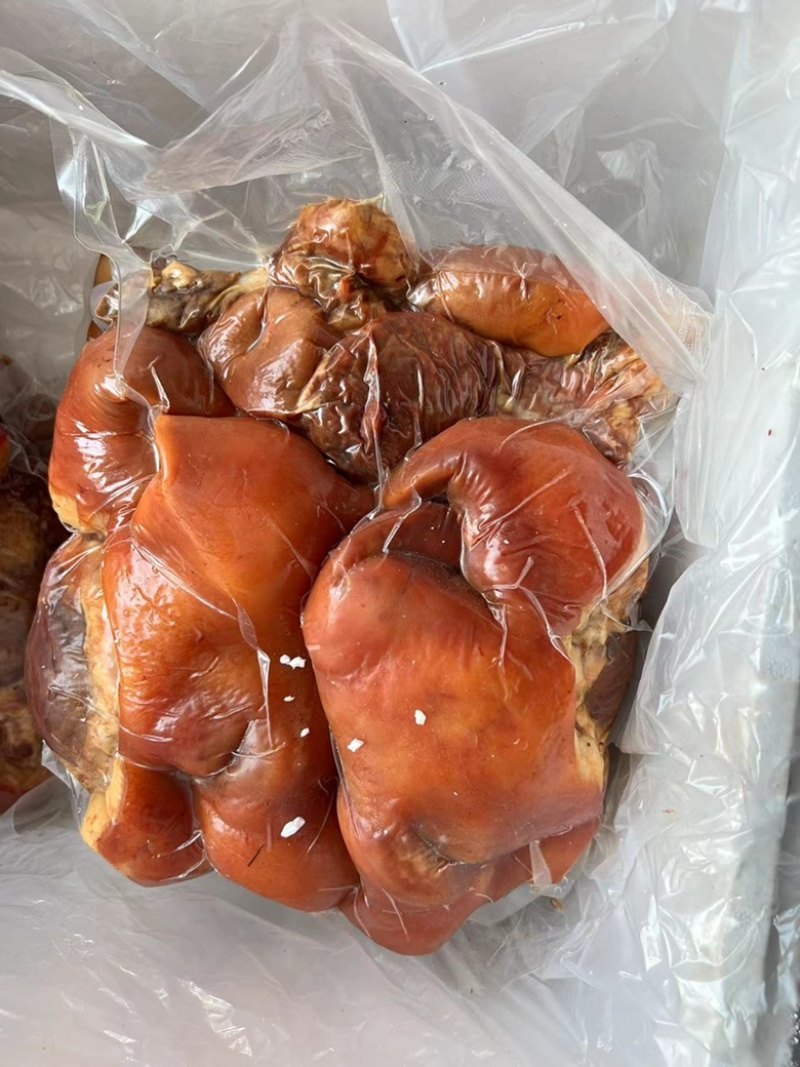 五香卤猪耳朵全熟开袋即食用凉拌卤菜一件20斤真空包装