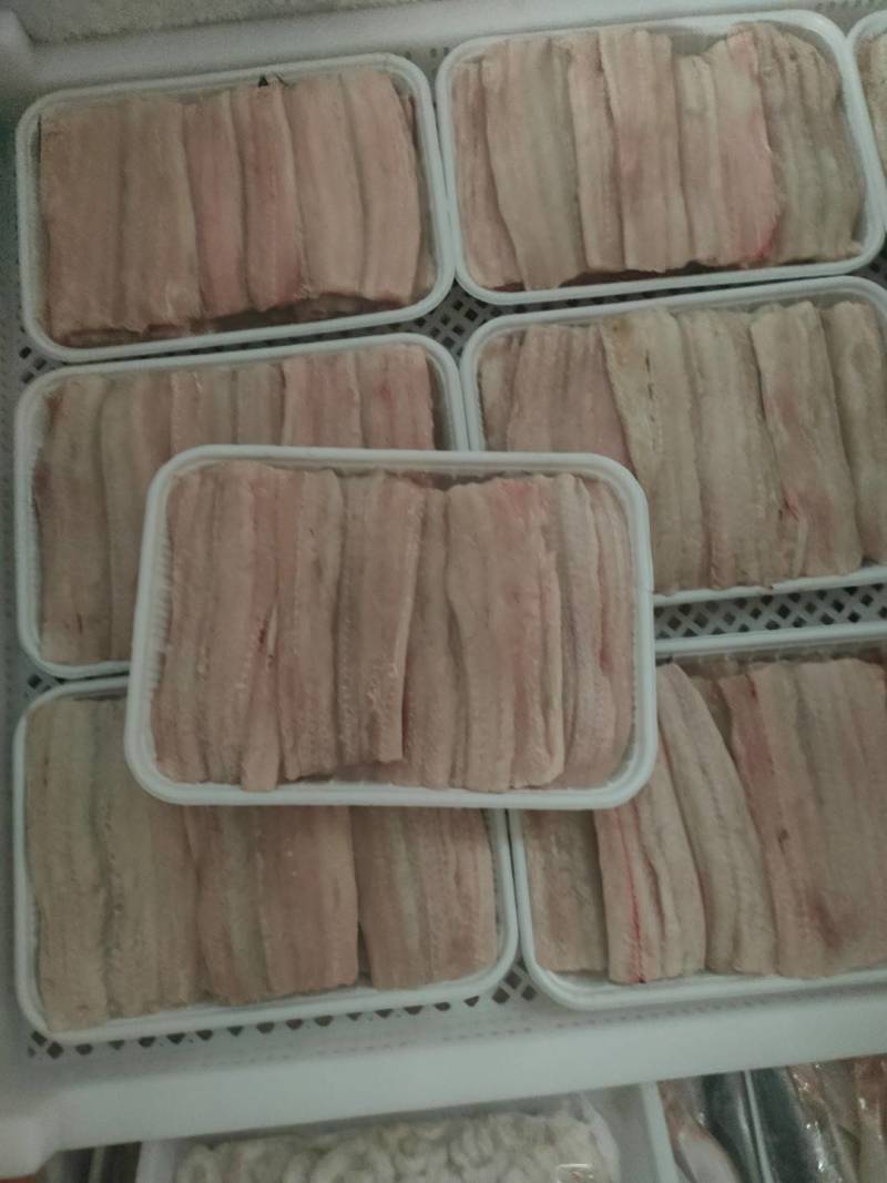 海鳗肉片、去头去肚去骨剩肉、广西北海本地货源加工出厂直批