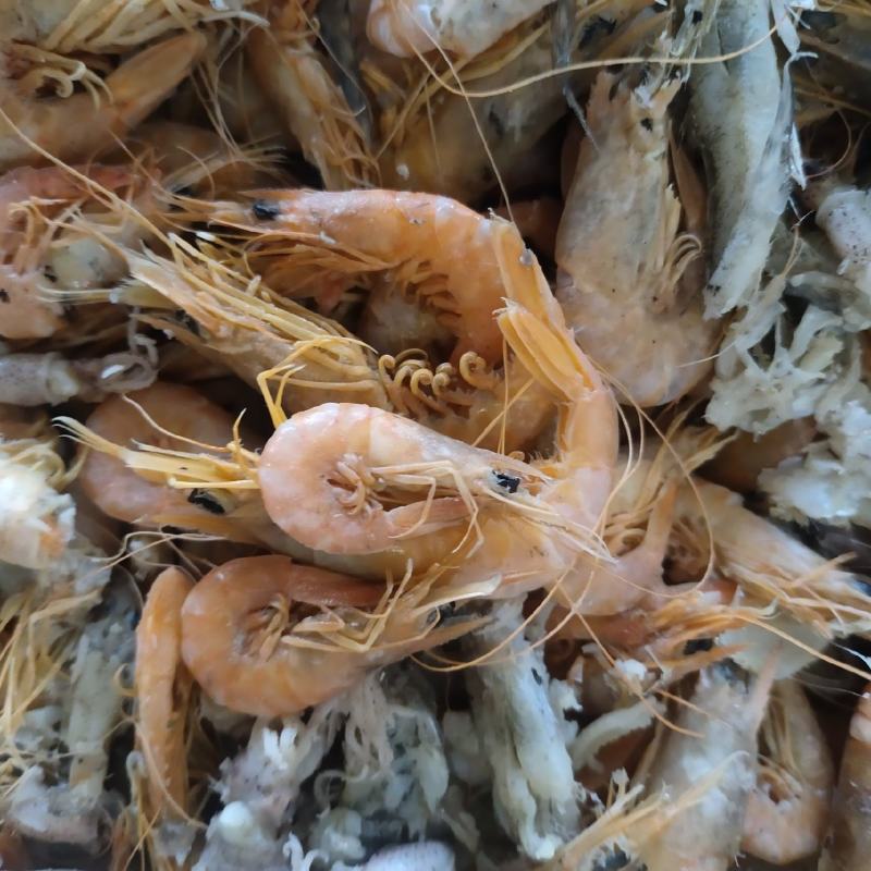 渤海湾铁皮虾，油炸食品