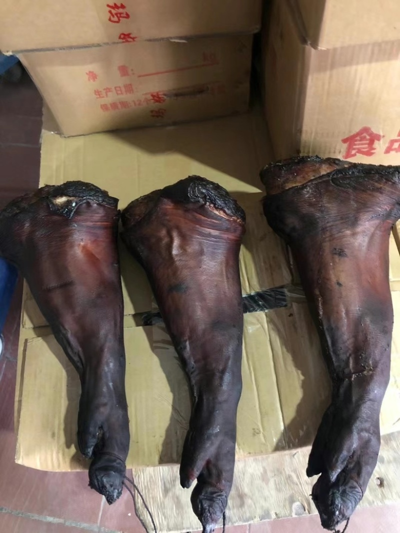 柴火农家烟熏猪脚（适合饭店、摆摊、汤锅、展会）