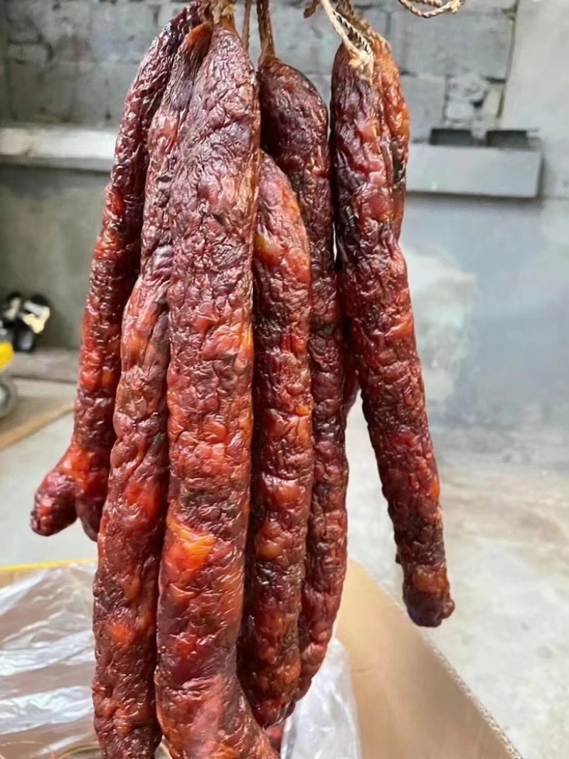 农家川味纯肉麻辣香肠（厂家一手货源）