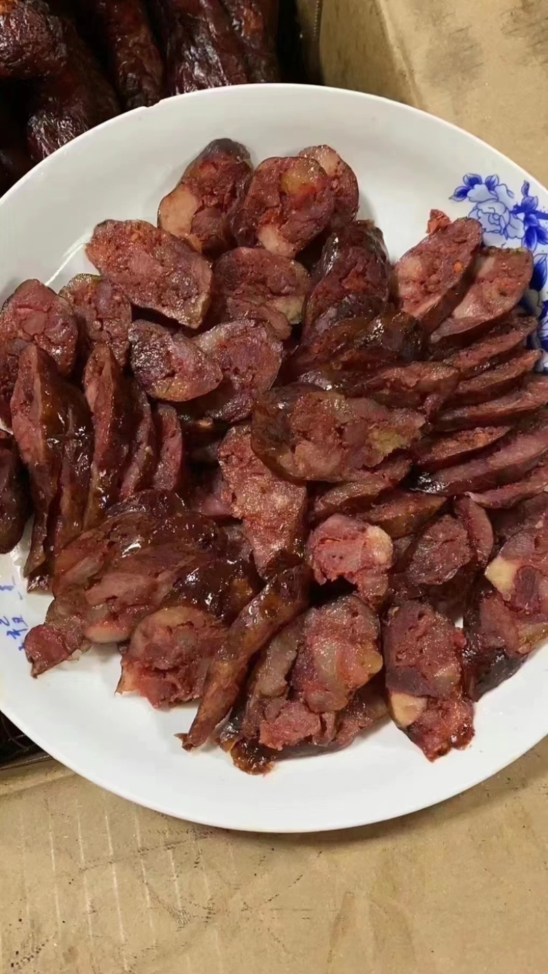 农家川味纯肉麻辣香肠（厂家一手货源）