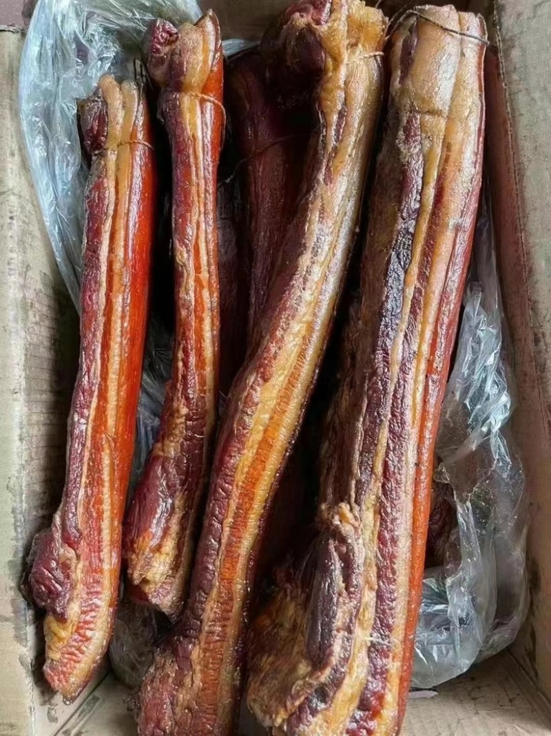 烟熏黄五花腊肉（不打粉，不注水的品质）饭店门市平台