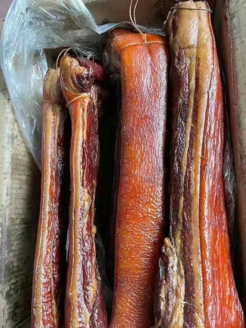 烟熏黄五花腊肉（不打粉，不注水的品质）饭店门市平台