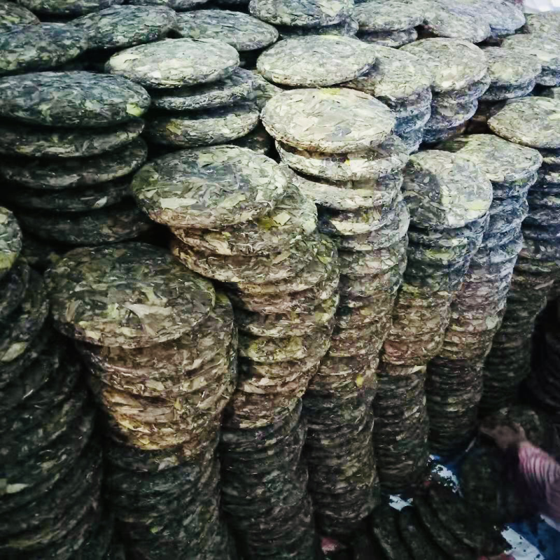 福鼎白茶裸饼