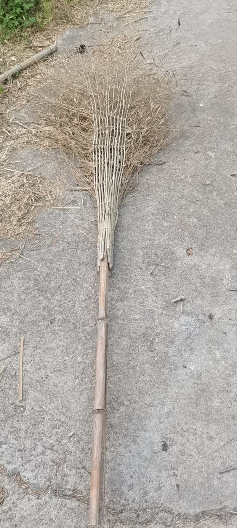 湖北咸宁扫把，纯手工竹扫把，环卫家用工厂学校大扫把，扫帚
