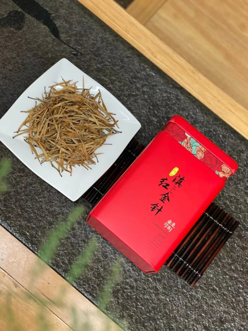 滇红金针功夫红茶蜜香金芽古树红茶礼盒装茶叶支持代发