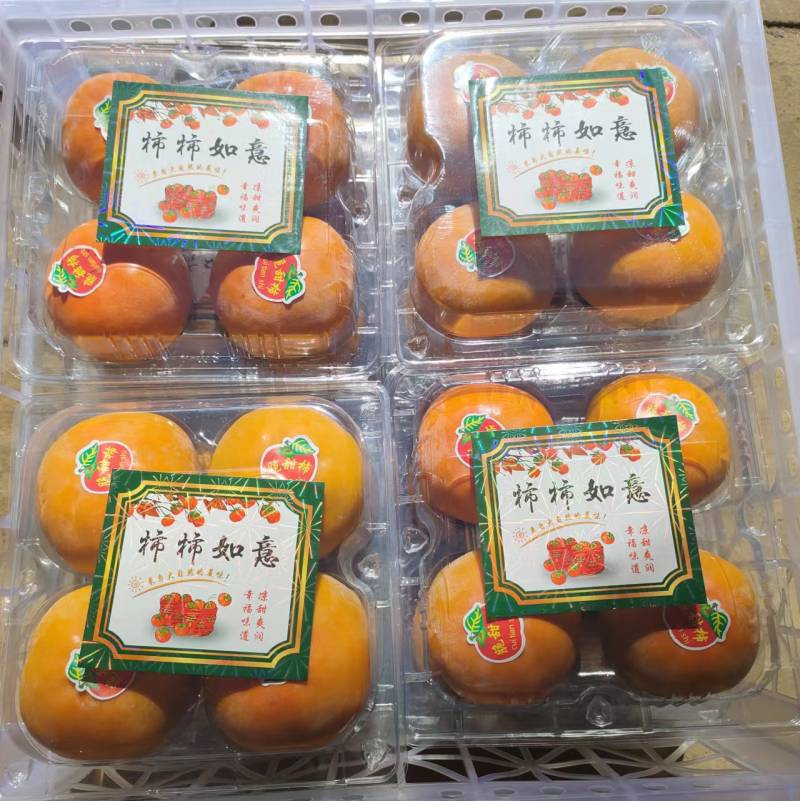 产地直供火晶柿子火葫芦柿子货源充足量大从优对接电商