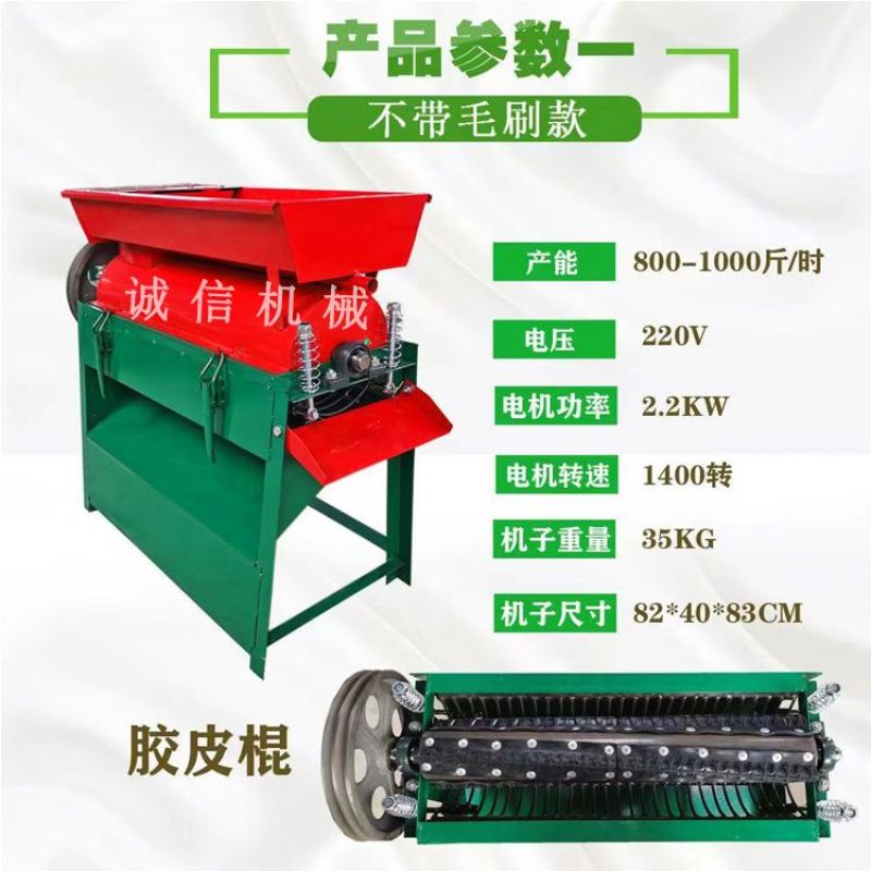 青核桃去皮机小型家用鲜核桃剥皮清洗一体机山核桃脱皮扒皮壳