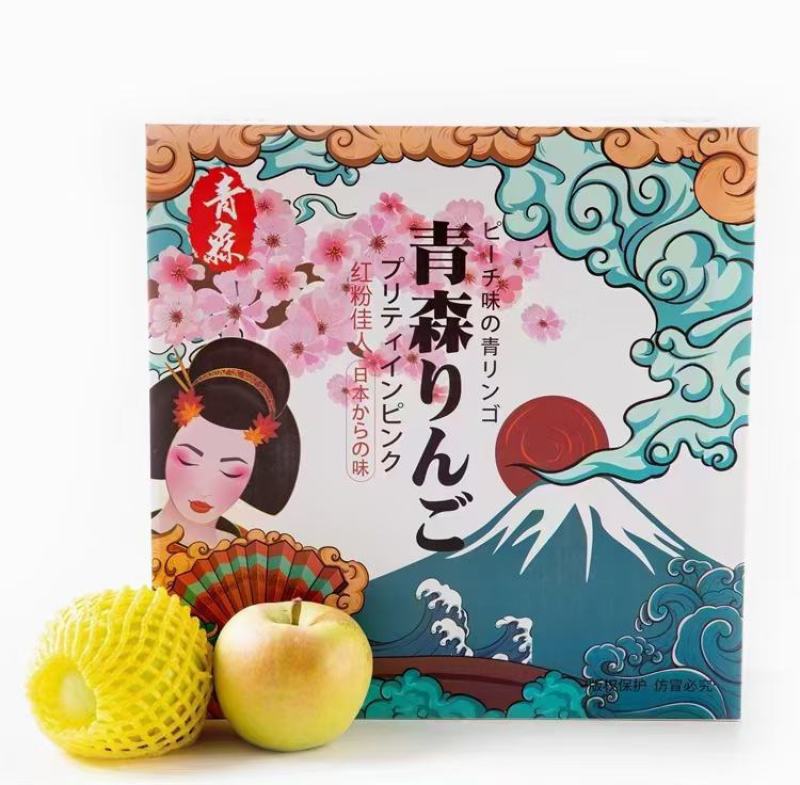 王林苹果水蜜桃绿色苹果脆甜一件代发电商团购抖音直播快团团