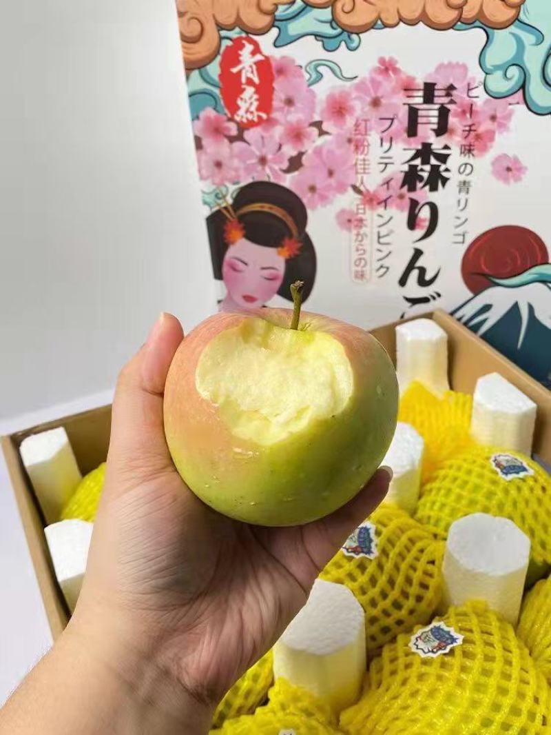 王林苹果水蜜桃绿色苹果脆甜一件代发电商团购抖音直播快团团
