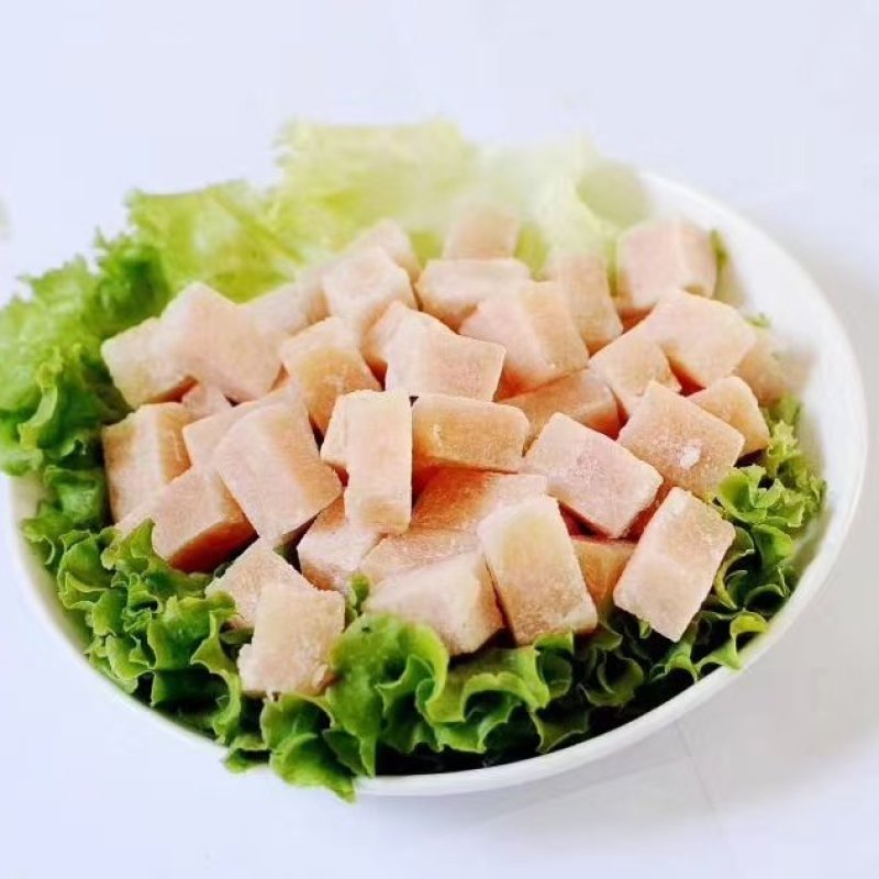 清真原味鸡丁鸡丝鸡片纯鸡胸肉生产