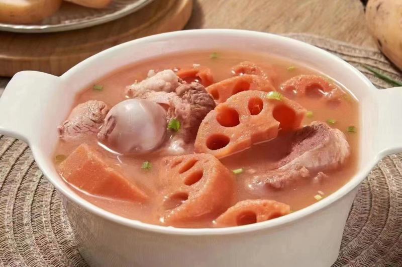 高档便捷预制菜【粉藕汤】一箱10袋批发一手货源直批实惠价