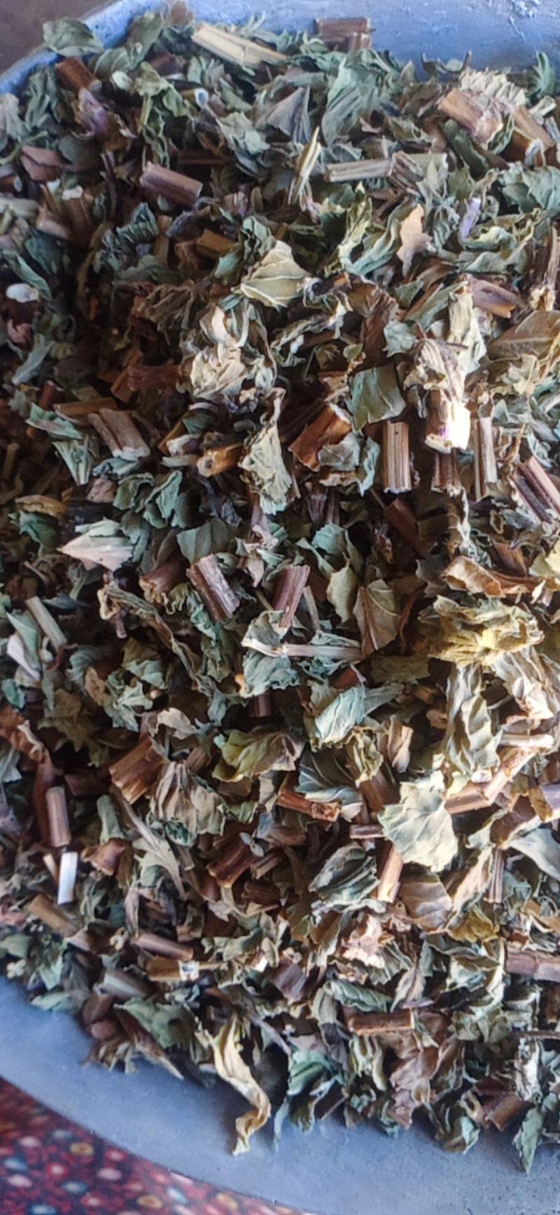 薄荷头茬新货颜色青叶多味道很大量大从优