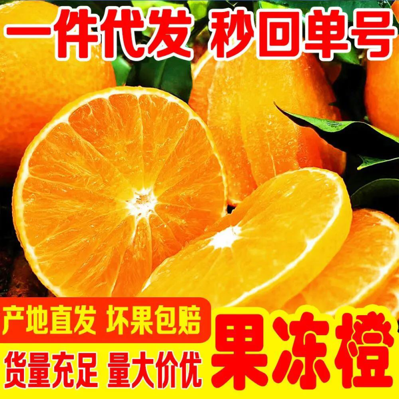四川眉山爱媛38果冻橙一手货源原产地一件代发