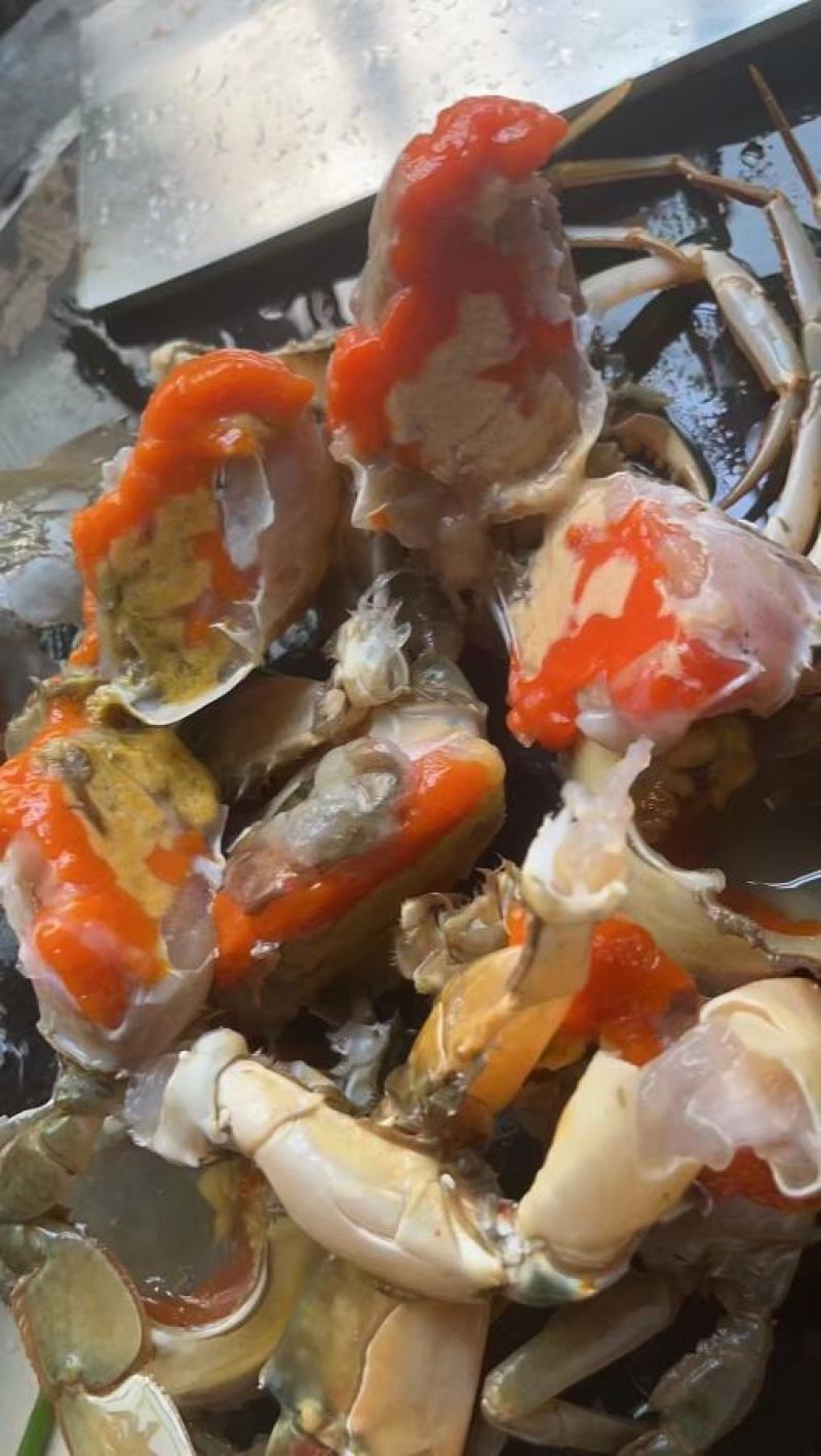 天然螃蟹海鲜