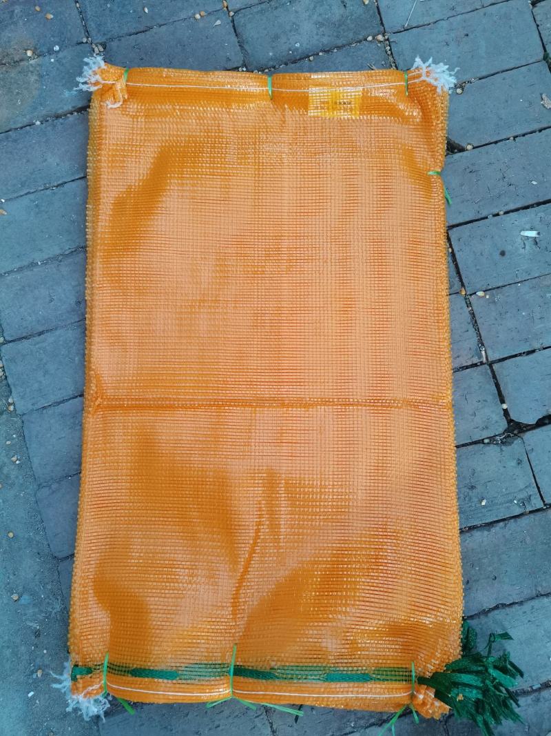 50*80橘黄，质量好价格优，做工板正，优质网袋。