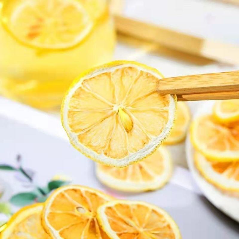 安岳精选柠檬片干片泡水喝泡茶大片柠檬干片批发包邮