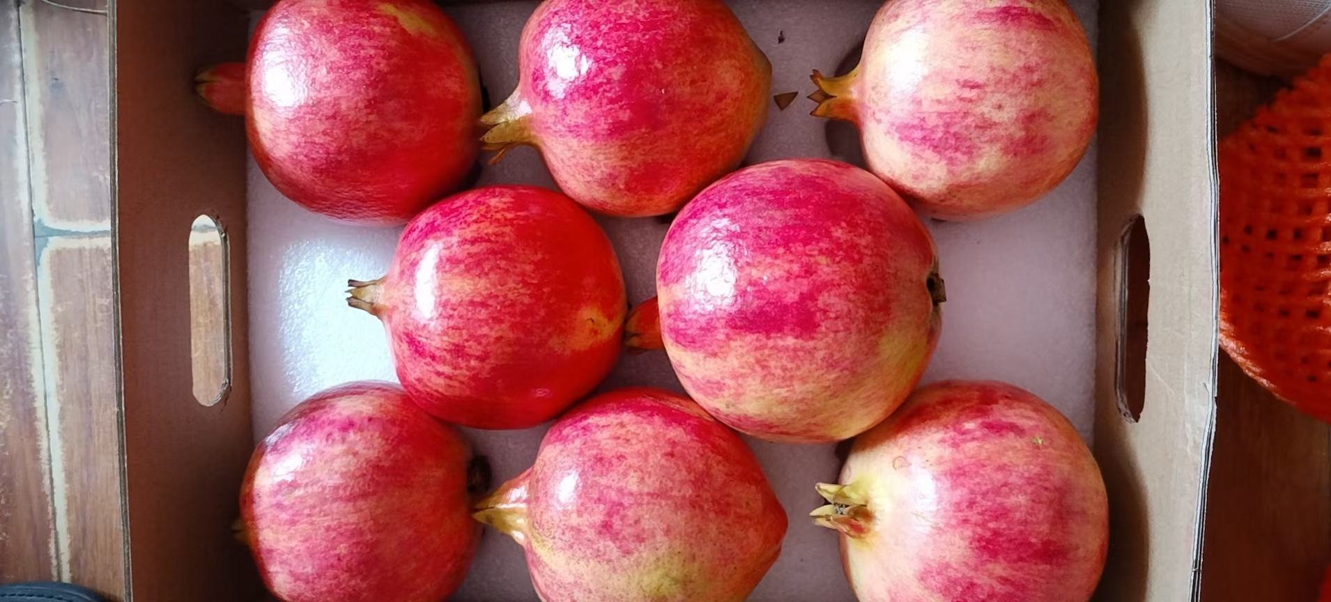 新鲜红色石榴果肉,晶莹剔透,展示其天然营养与抗氧化特性 石榴果肉特写