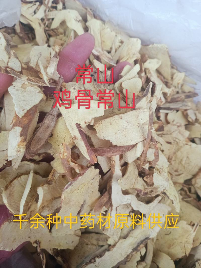 常山，鸡骨常山片野生新货质量保证，常年经营各种中药材
