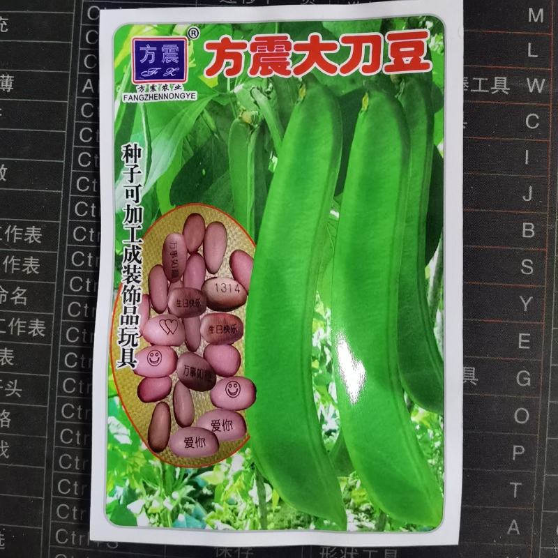 大刀豆种子春秋均可播种四季豆种子农家庭院栽培