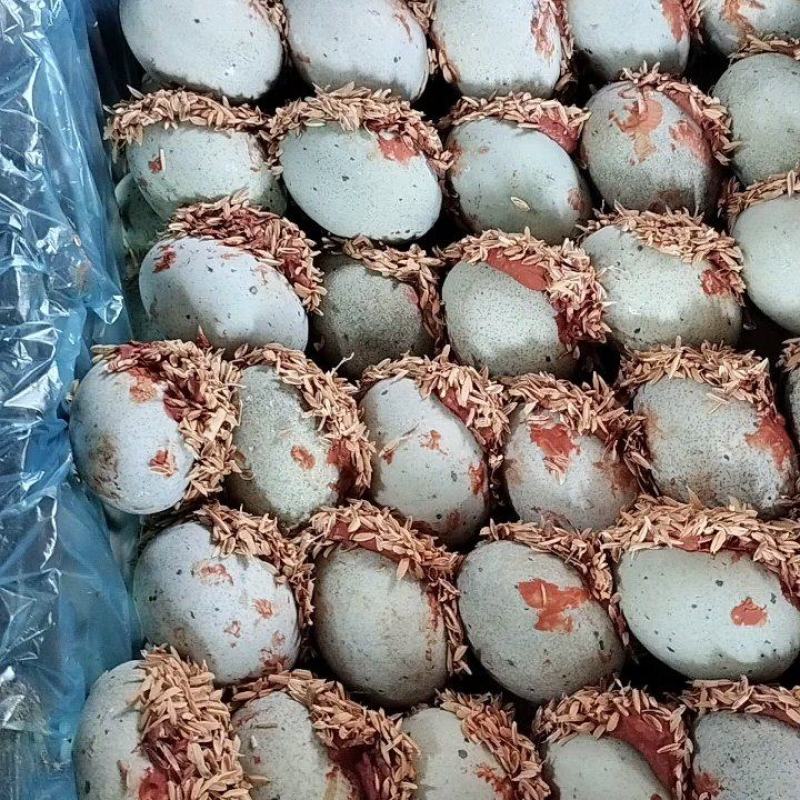 松花皮蛋，稻壳松花蛋半包泥，可供电商，旅游礼品，地摊模式