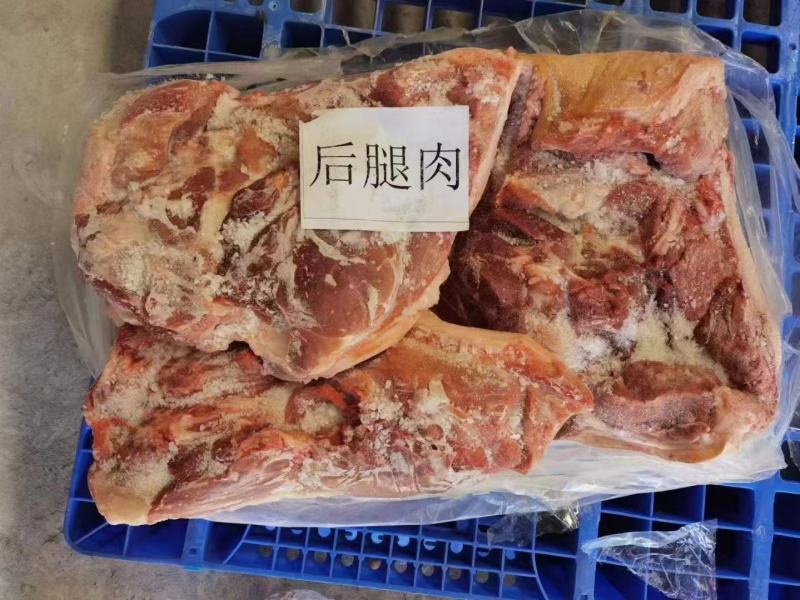 猪头肥猪812无耳猪肉冷冻猪副产品现货手续齐全