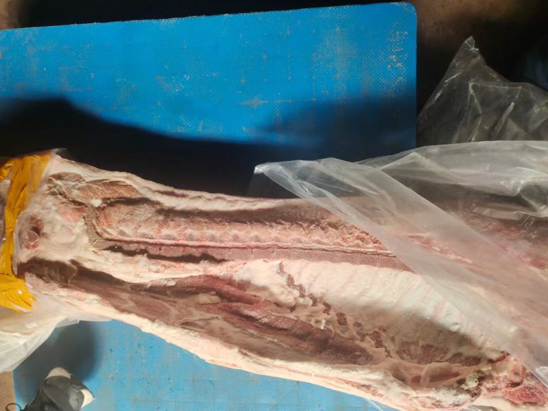 猪头肥猪812无耳猪肉冷冻猪副产品现货手续齐全