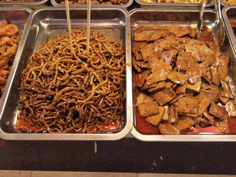 麻辣五香豆腐丝豆干卤百叶赶集夜市地摊跑江湖厂家批发货源