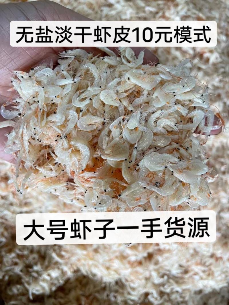 无盐淡干虾皮大号虾皮成都现货2000件价格美丽