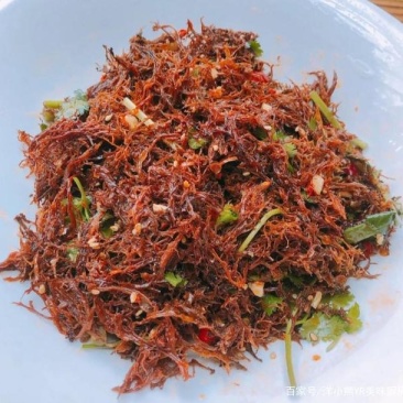 云南野生树花菜凉拌口感好