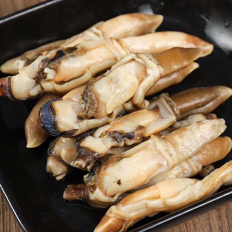 蛏王肉冷冻海鲜竹节蛏新鲜蛏子肉速冻蛏子王火锅圣子肉