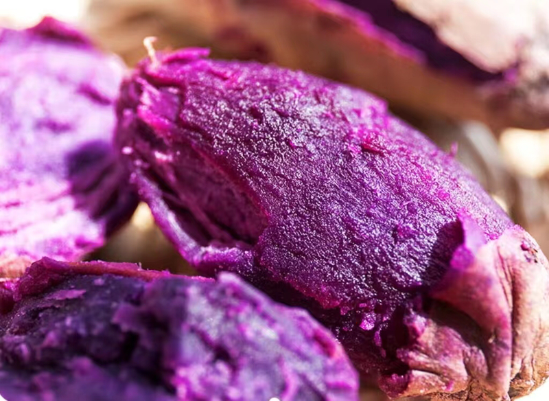 新鲜紫薯红薯紫罗兰地瓜