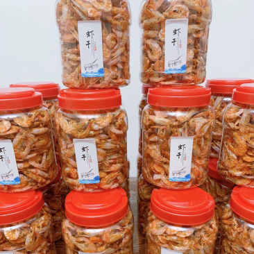 自家纯咸水养殖的对虾干已售馨，10月份新鲜出炉