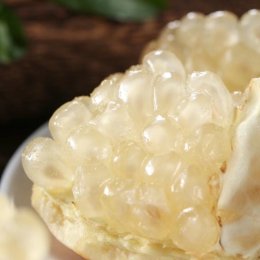 怀远石榴新鲜白花玉石籽皮薄肉肥正宗特产当季水果10斤整箱