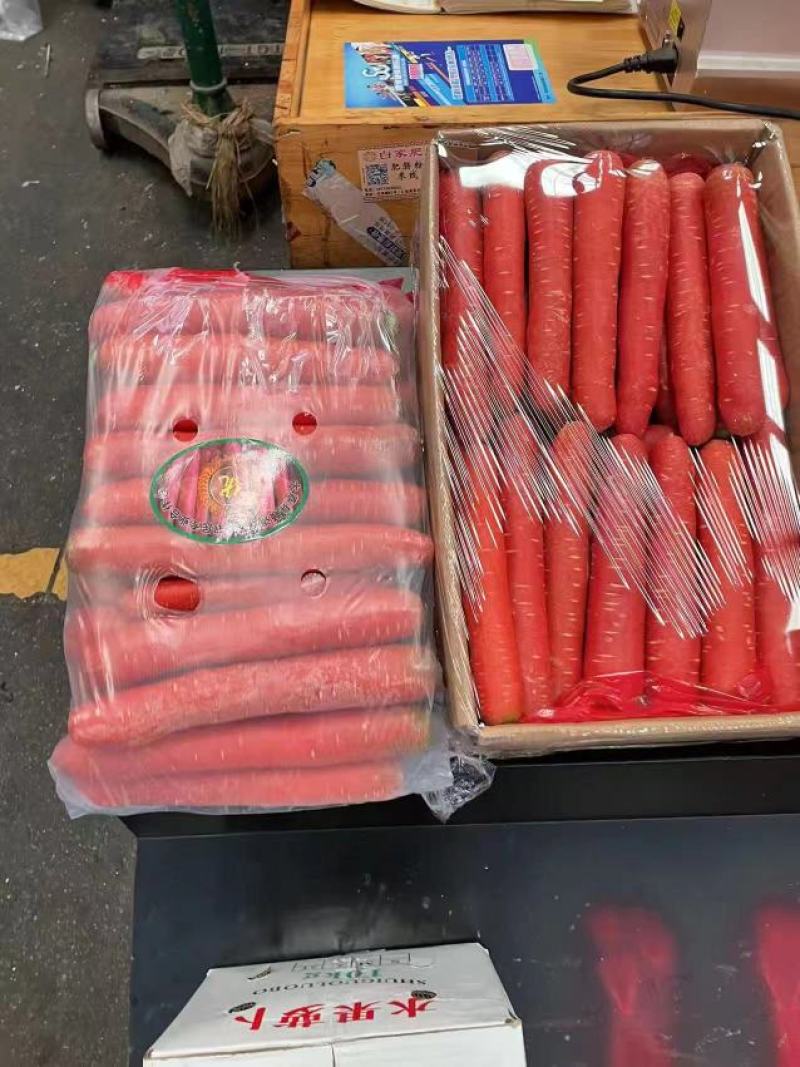 红萝卜。黄萝卜