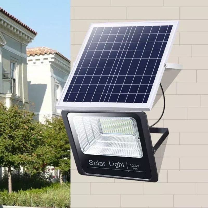 太阳能灯户外超亮防水led投光灯家用室内外乡村庭院路灯