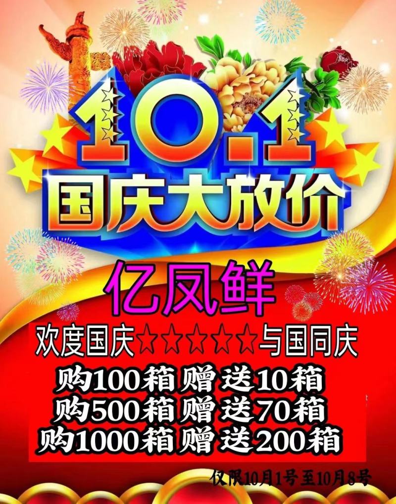 亿凤鲜土鸡精国庆大赠送餐饮食堂酒店电商地推拼多