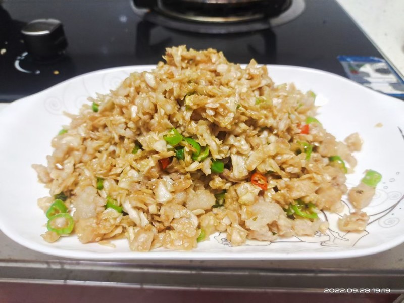 全干电烤免洗免切包菜干包菜颗粒一袋60斤