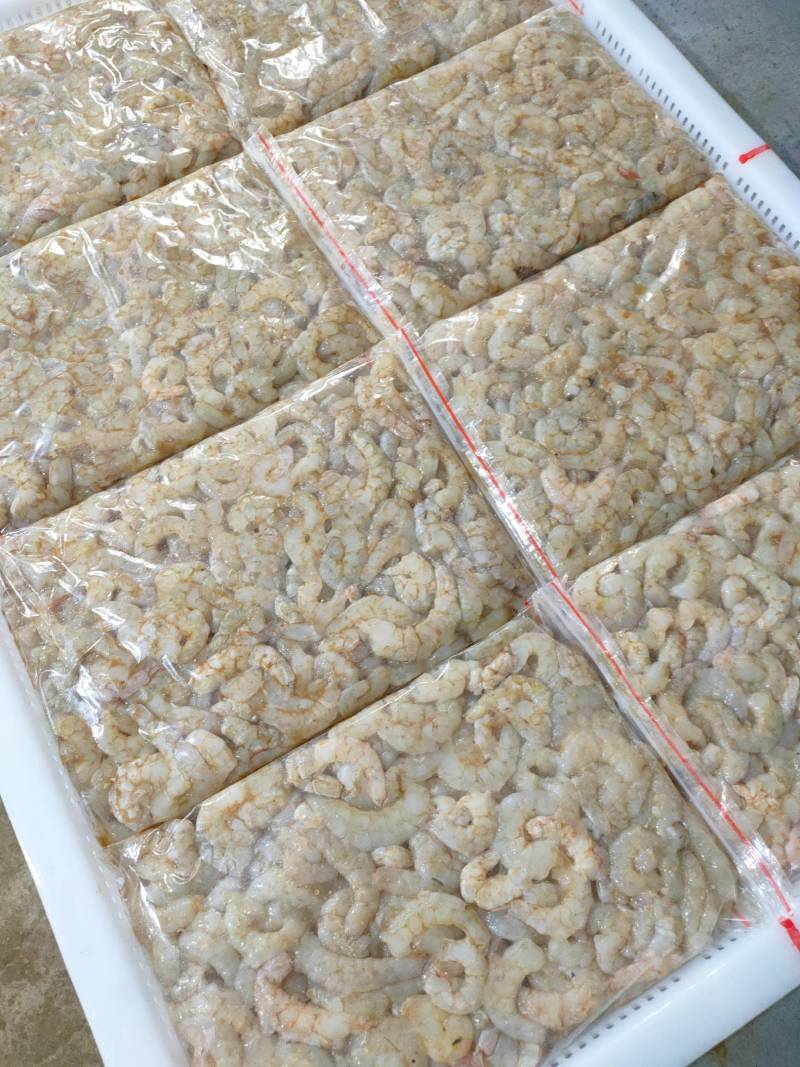 卢虾仁、麻虾仁、原汁原味2斤装、挑线不加水不包冰出厂直批